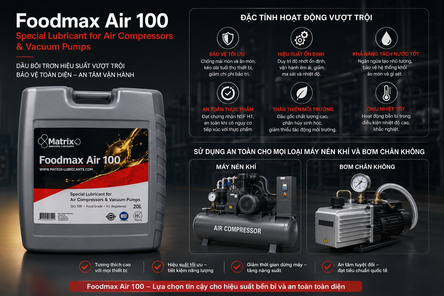 dau may nen khi silicon100