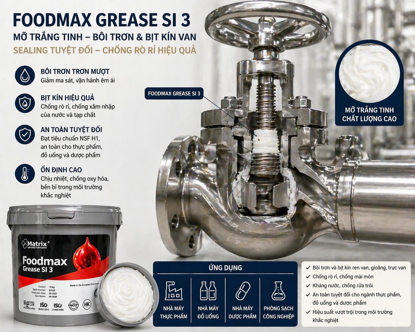 mo boi tron cao su si3